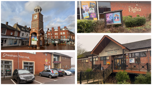 Collage of chesham assets
